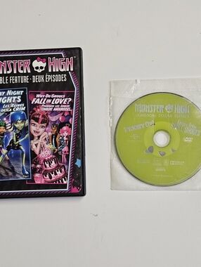 Monster High Lot: 2 Double Feature DVDs(4 Movies Total) - Friday Night/Clawesome